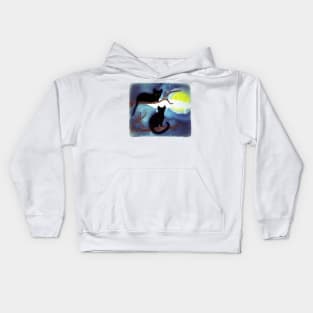 Stalking the Full Moon Kids Hoodie